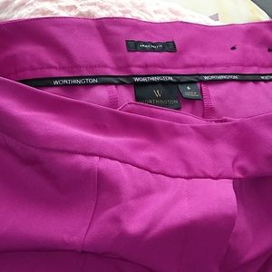 Fushia slacks